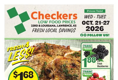 Checkers Foods Weekly Ad October 21 - 27, 2026