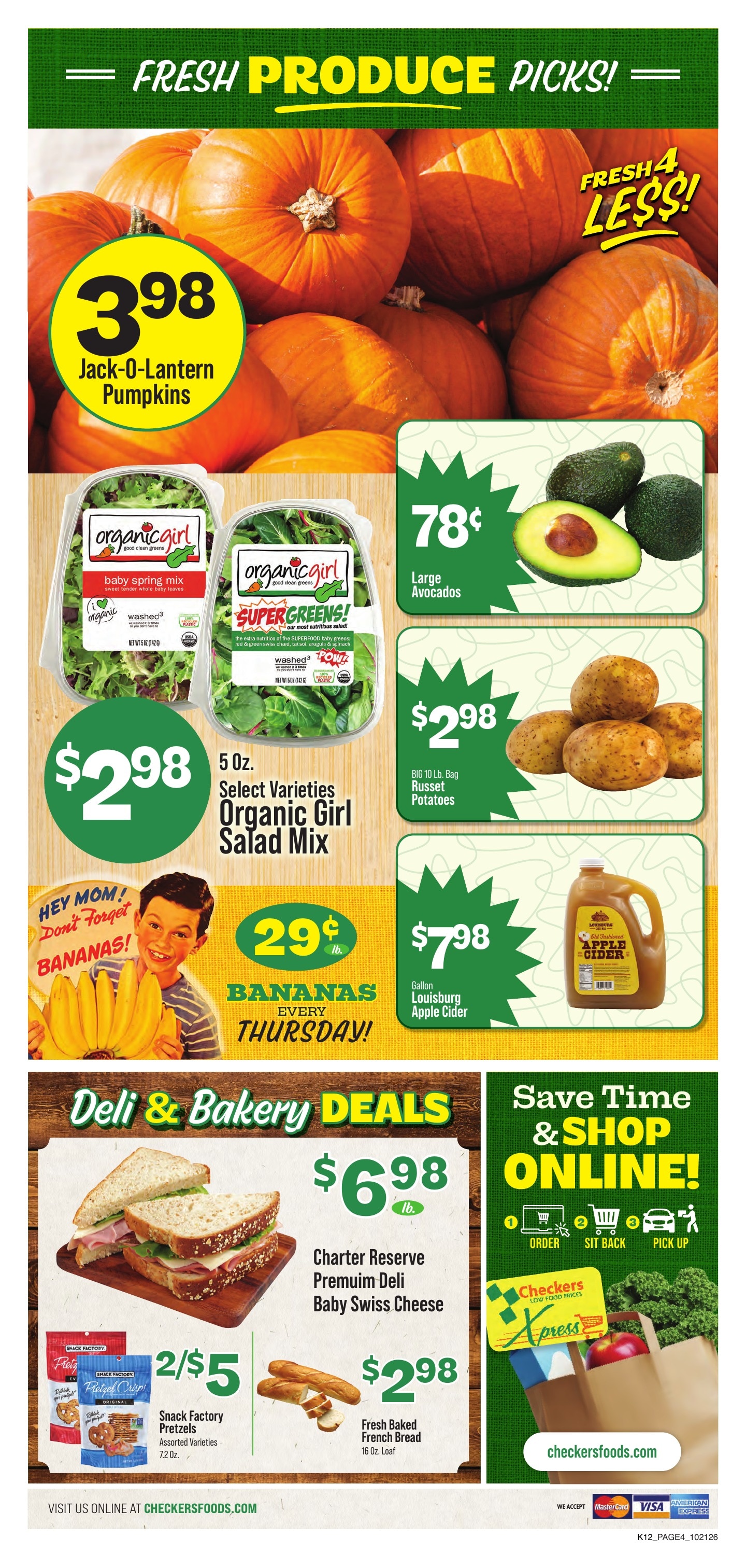 Checkers Foods Weekly Ad October 21 - 27, 2026