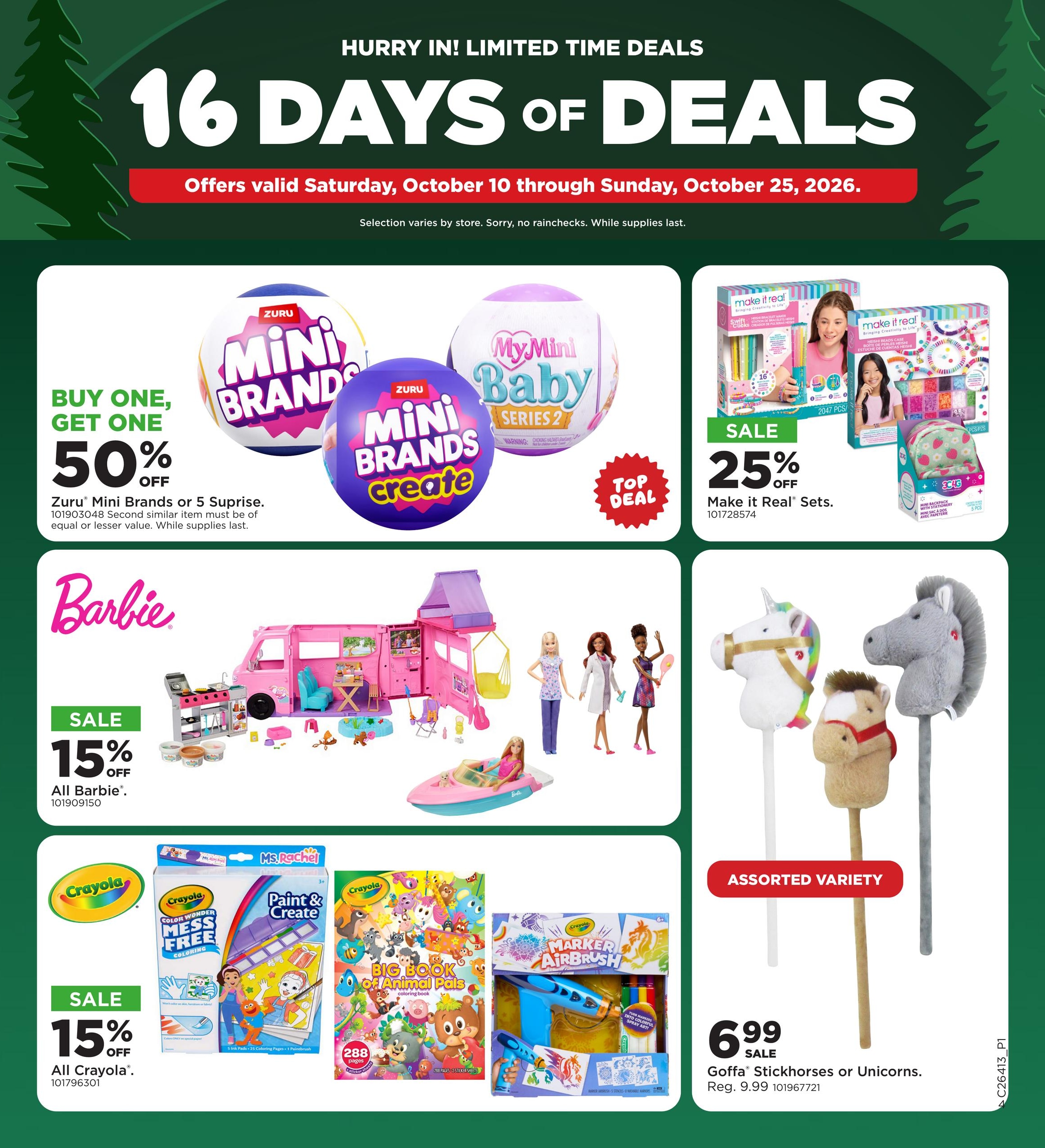 Fleet Farm Toyland Deals Weekly Ad October 10 - 25, 2026