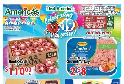 America's Food Basket (Georgia) Weekly Ad October 9 - 15, 2026
