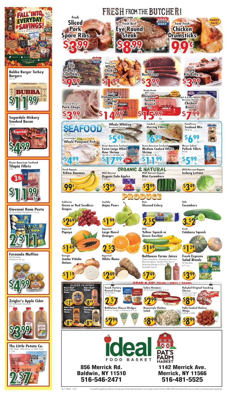 America's Food Basket (Merrick, NY) Weekly Ad October 9 - 15, 2026