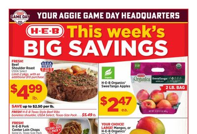 H-E-B (College Station Area, TX) Weekly Ad October 14 - 20, 2026