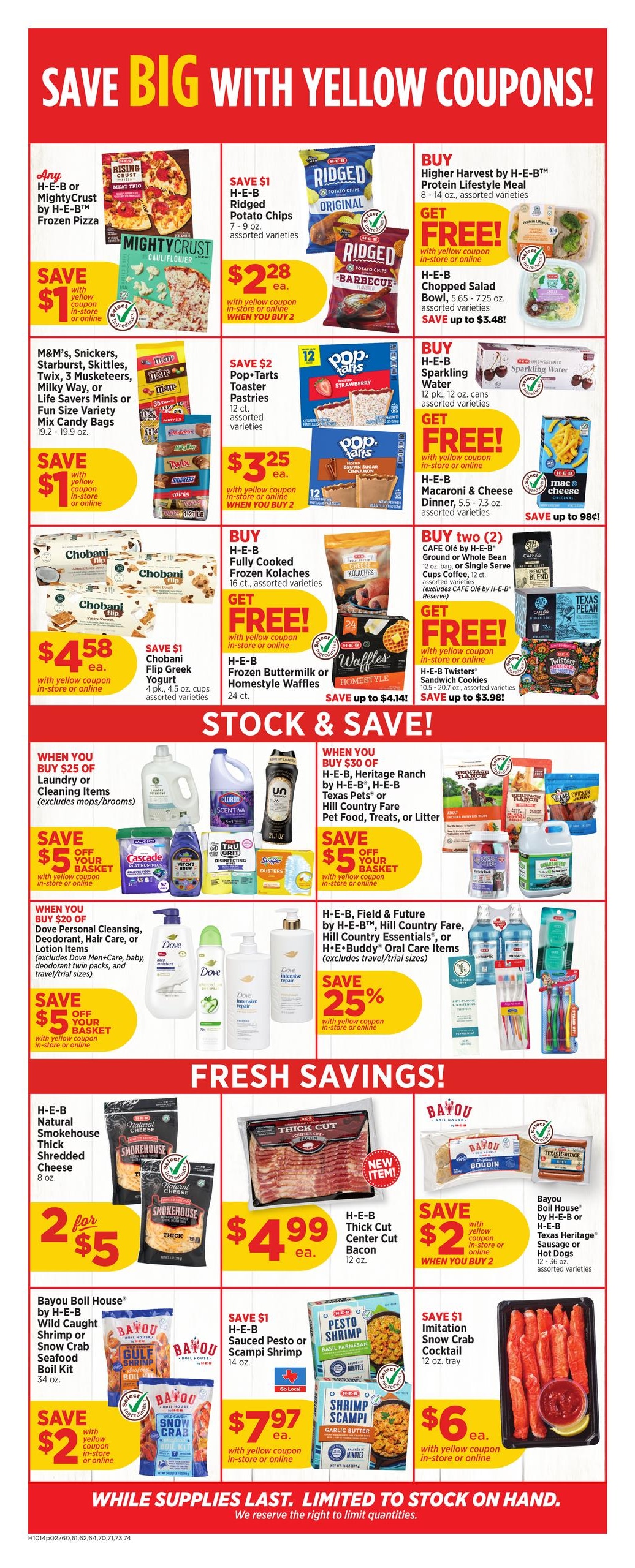 H-E-B (College Station Area, TX) Weekly Ad October 14 - 20, 2026