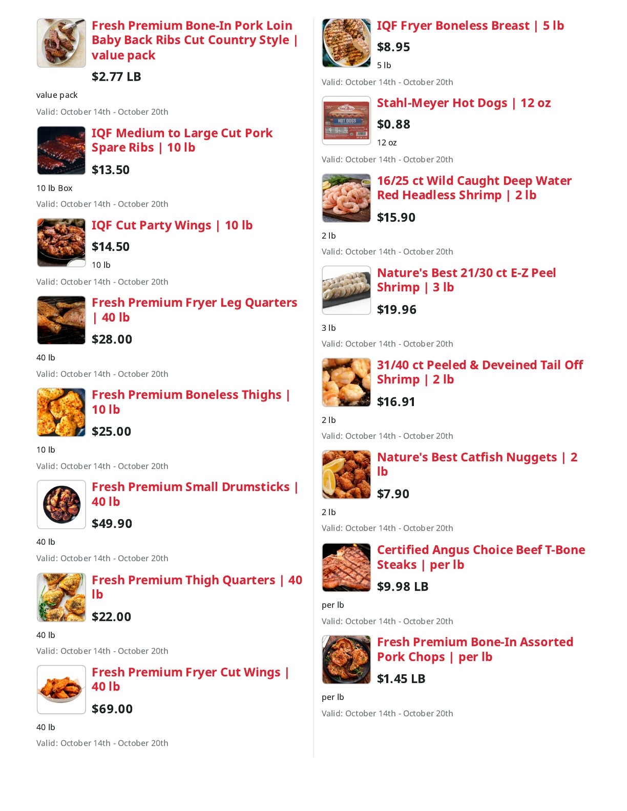 Piggly Wiggly Wetumpka Weekly Ad October 14 - 20, 2026