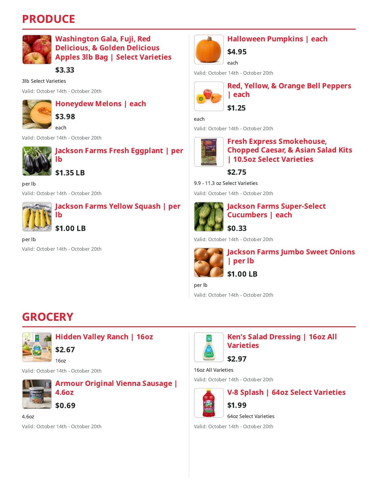 Piggly Wiggly Wetumpka Weekly Ad October 14 - 20, 2026