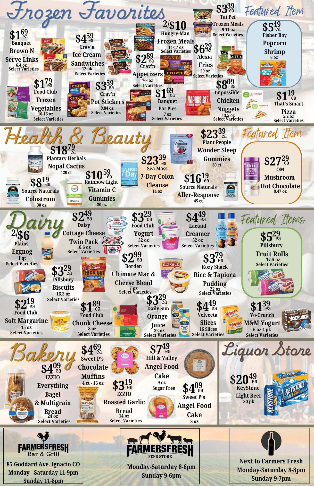 Farmers Fresh Market Weekly Ad October 14 - 20, 2026