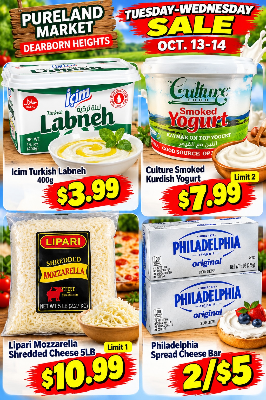Pureland Supermarket (25625 Joy Road, Dearborn Heights, MI) Weekly Ad October 13 - 14, 2026