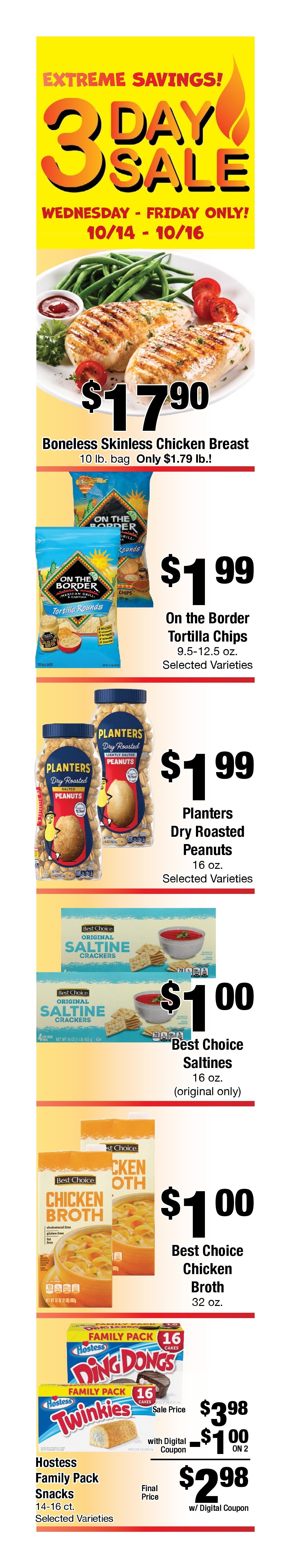Big G Foods Great Deals This Week! Weekly Ad October 14 - 20, 2026