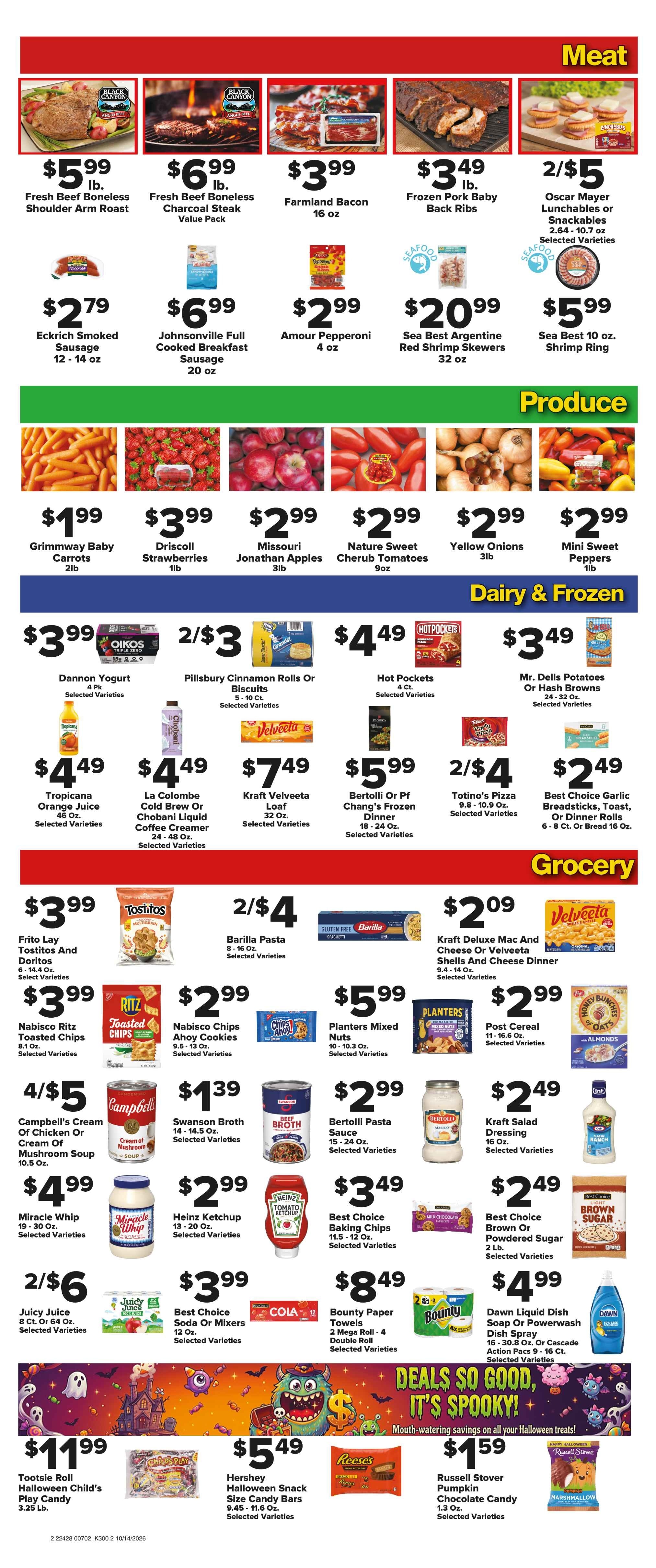 Brothers Market (Bloomfield, IA) Weekly Ad October 14 - 21, 2026