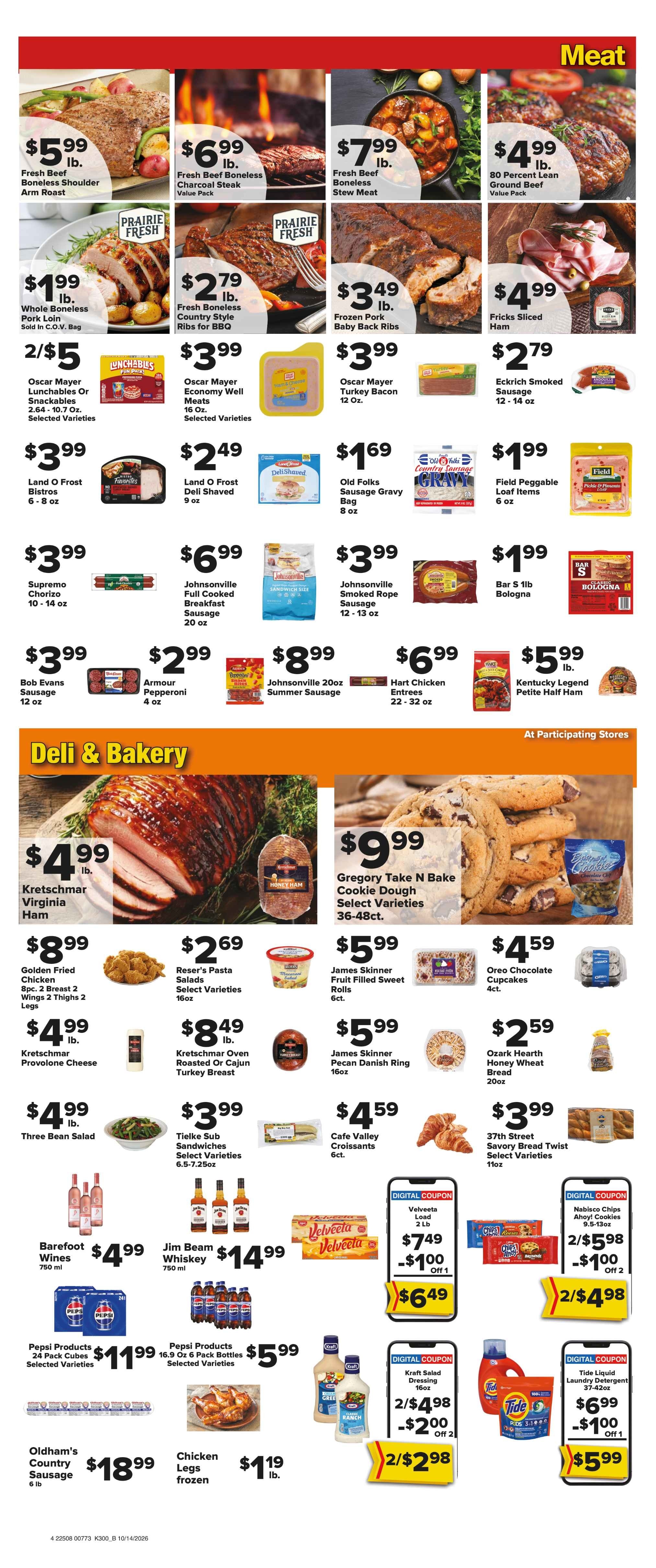 Brothers Market (Lexington, MO) Weekly Ad October 14 - 21, 2026