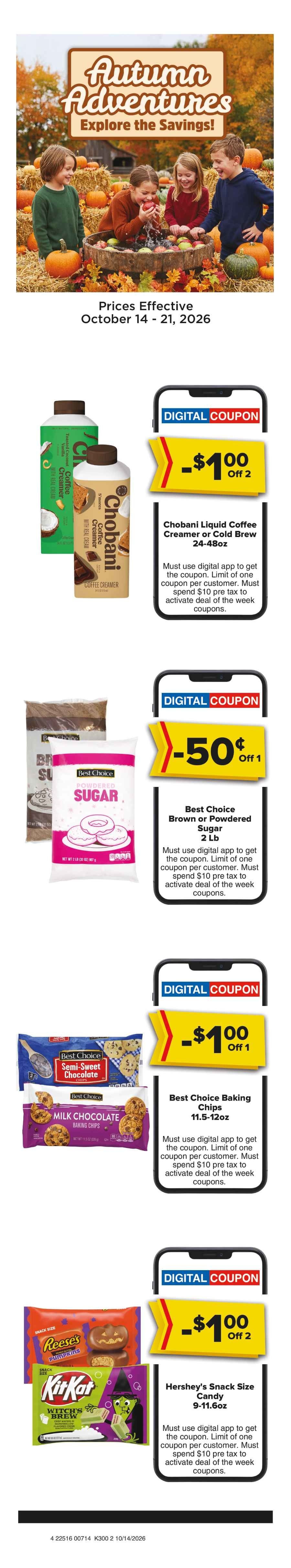 Brothers Market (Sigourney, IA) Weekly Ad October 14 - 21, 2026