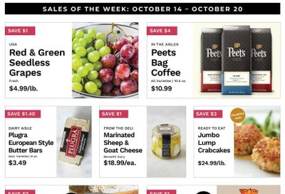 Palmer's Supermarket IGA Sales of the Week Weekly Ad October 14 - 20, 2026