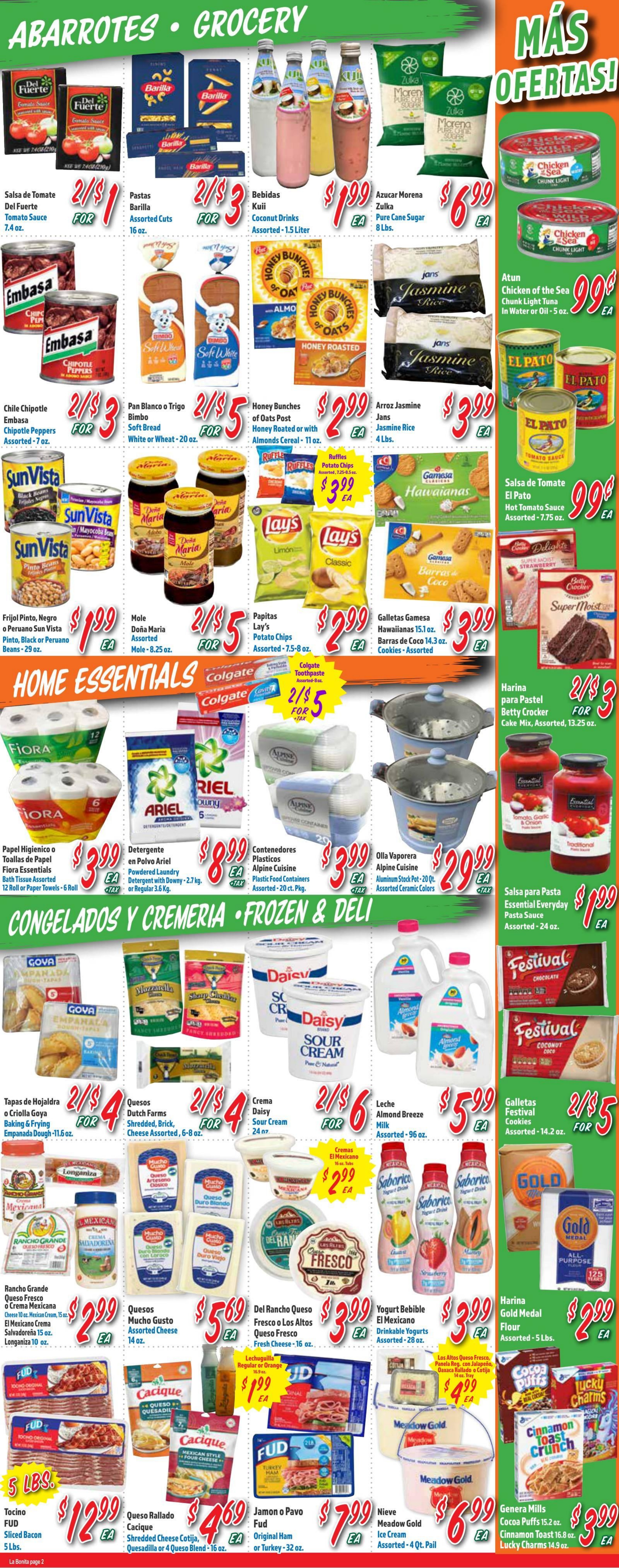 La Bonita Supermarkets Weekly Ad October 14 - 20, 2026