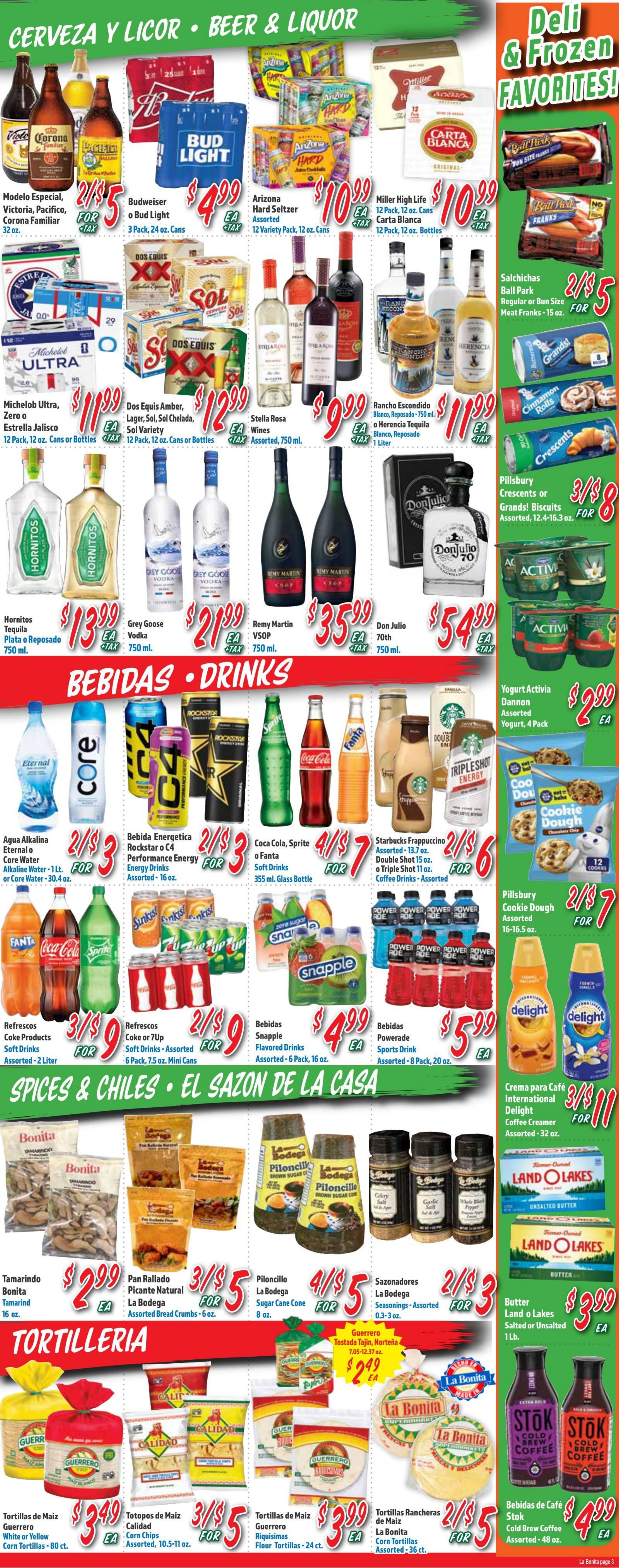 La Bonita Supermarkets Weekly Ad October 14 - 20, 2026