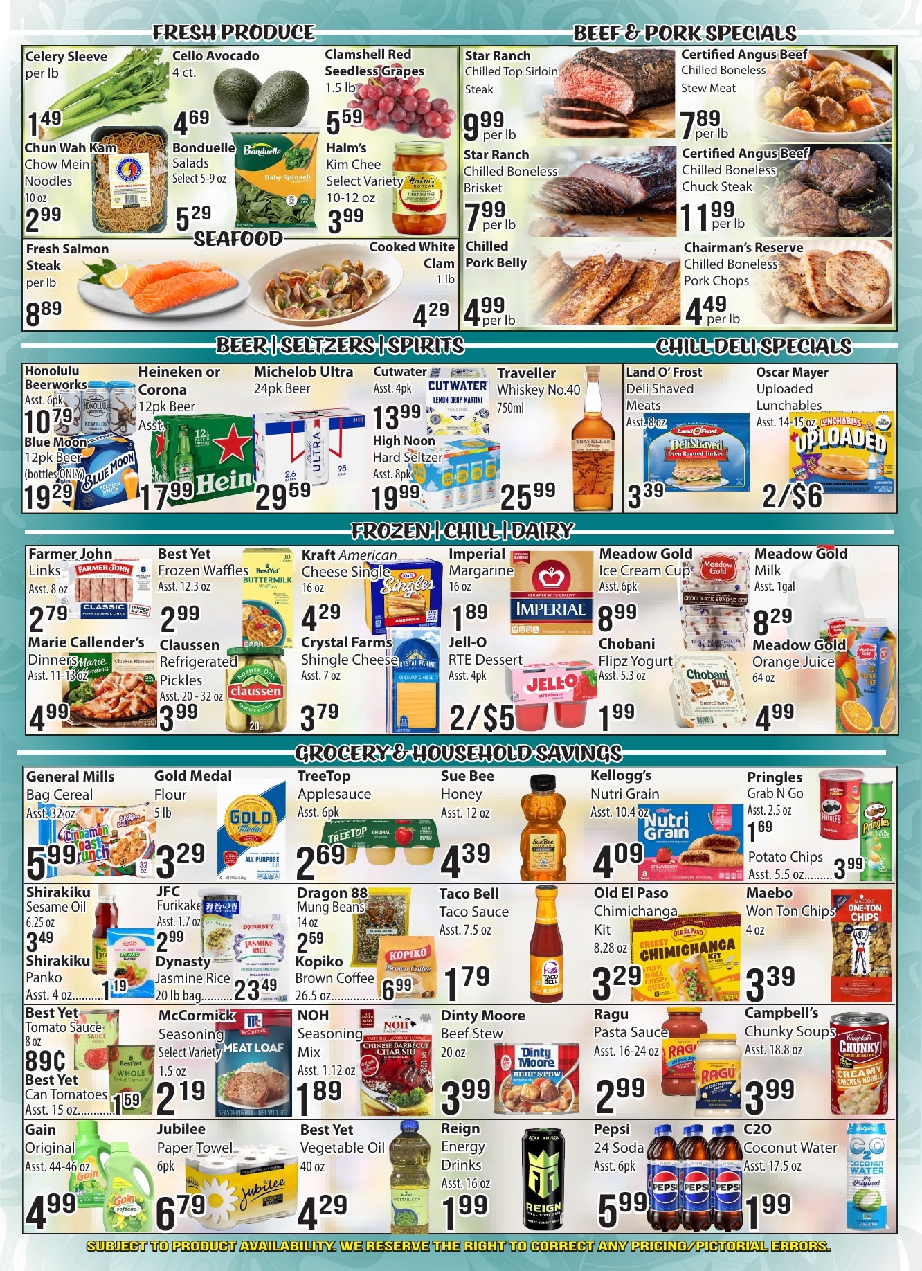 Tamura Super Market Weekly Ad October 14 - 20, 2026