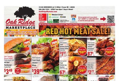 Oak Ridge Marketplace Weekly Ad October 13 - November 2, 2026