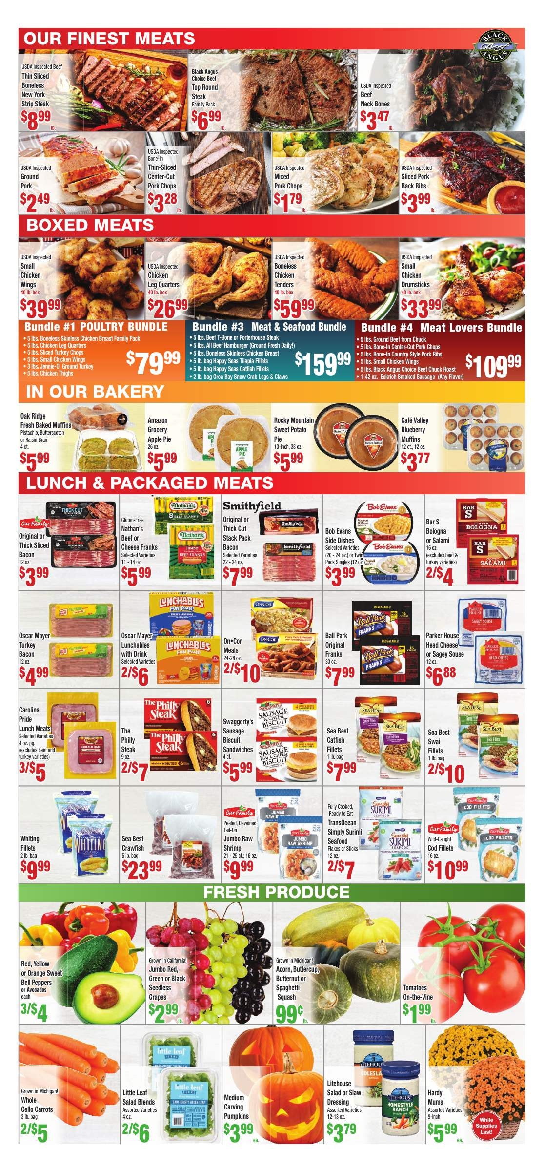 Oak Ridge Marketplace Weekly Ad October 13 - November 2, 2026