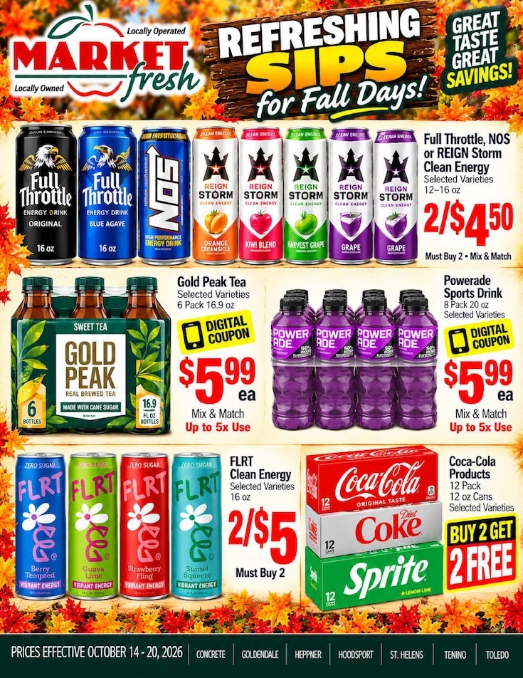 Concrete Market Fresh Weekly Ad October 14 - 20, 2026