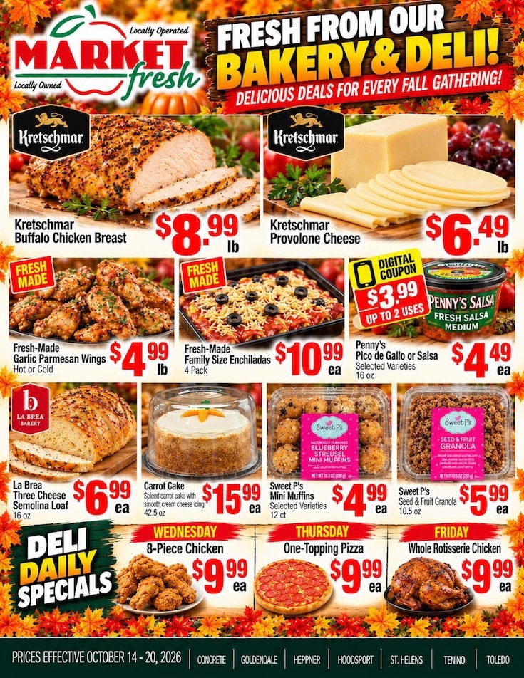 Concrete Market Fresh Weekly Ad October 14 - 20, 2026