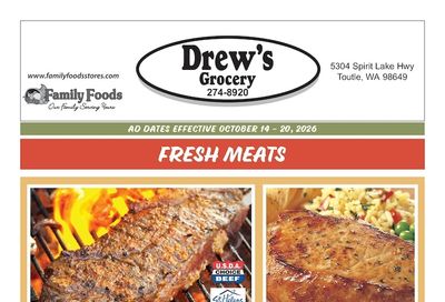 Drew's Grocery Weekly Ad October 14 - 20, 2026