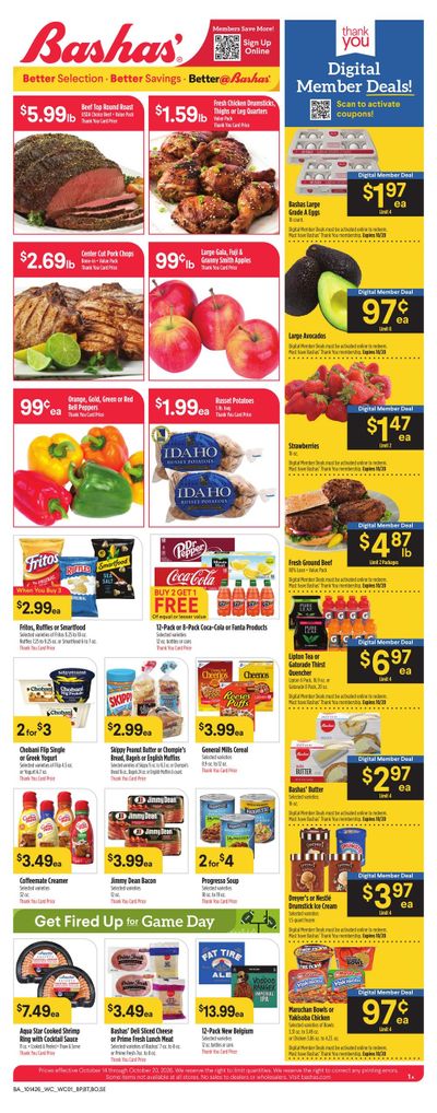 Bashas' Weekly Ad October 14 - 20, 2026