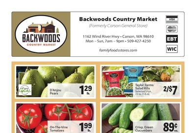 Backwoods Country Market Weekly Ad October 14 - 20, 2026