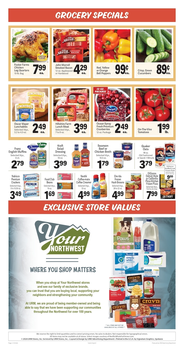 Columbia Market Weekly Ad October 14 - 20, 2026