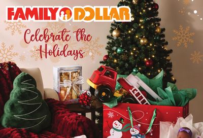 Family Dollar Holiday Gift Guide Weekly Ad October 13 - December 25, 2026