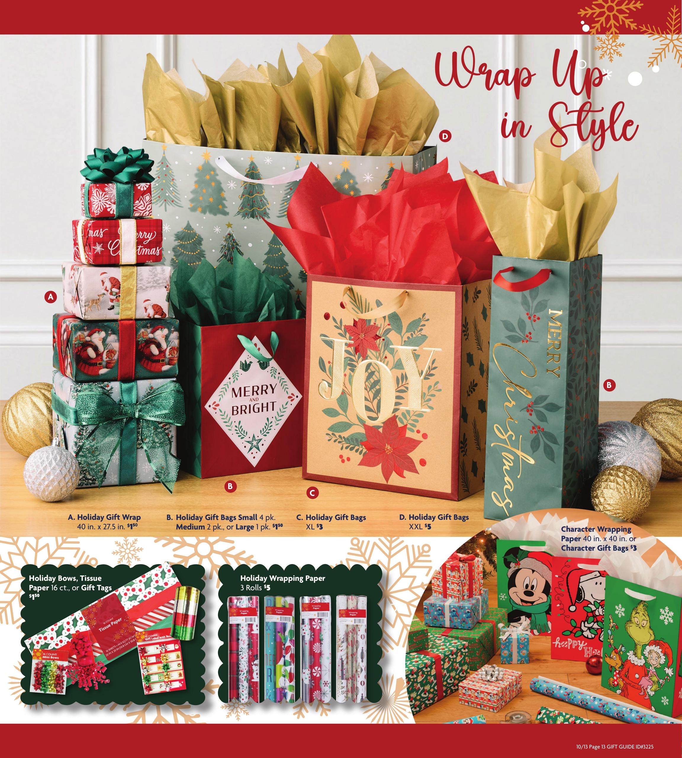 Family Dollar Holiday Gift Guide Weekly Ad October 13 - December 25, 2026