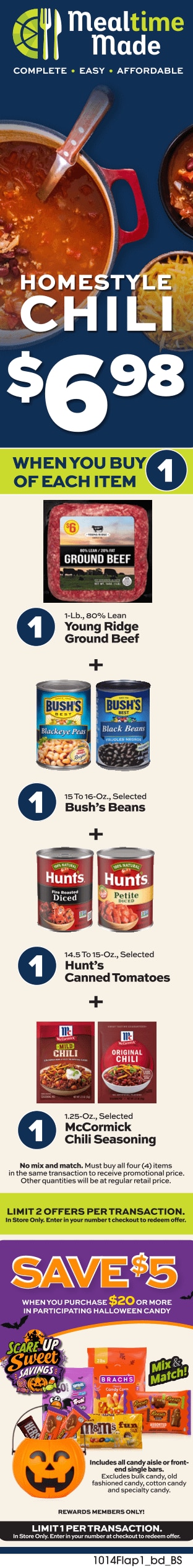 B&T's Food Fresh Market Weekly Ad October 14 - 20, 2026