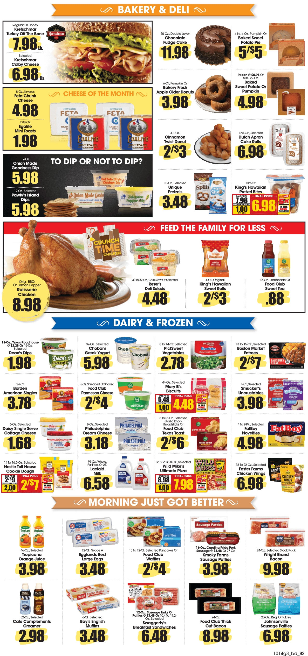 B&T's Food Fresh Market Weekly Ad October 14 - 20, 2026