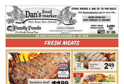 Dan's Food Market Weekly Ad October 14 - 20, 2026