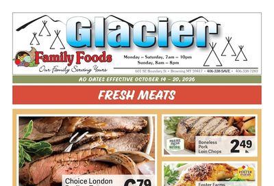 Glacier Family Foods Weekly Ad October 14 - 20, 2026