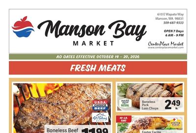 Manson Bay Market Weekly Ad October 14 - 20, 2026