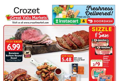 Crozet Market Weekly Ad October 14 - 20, 2026