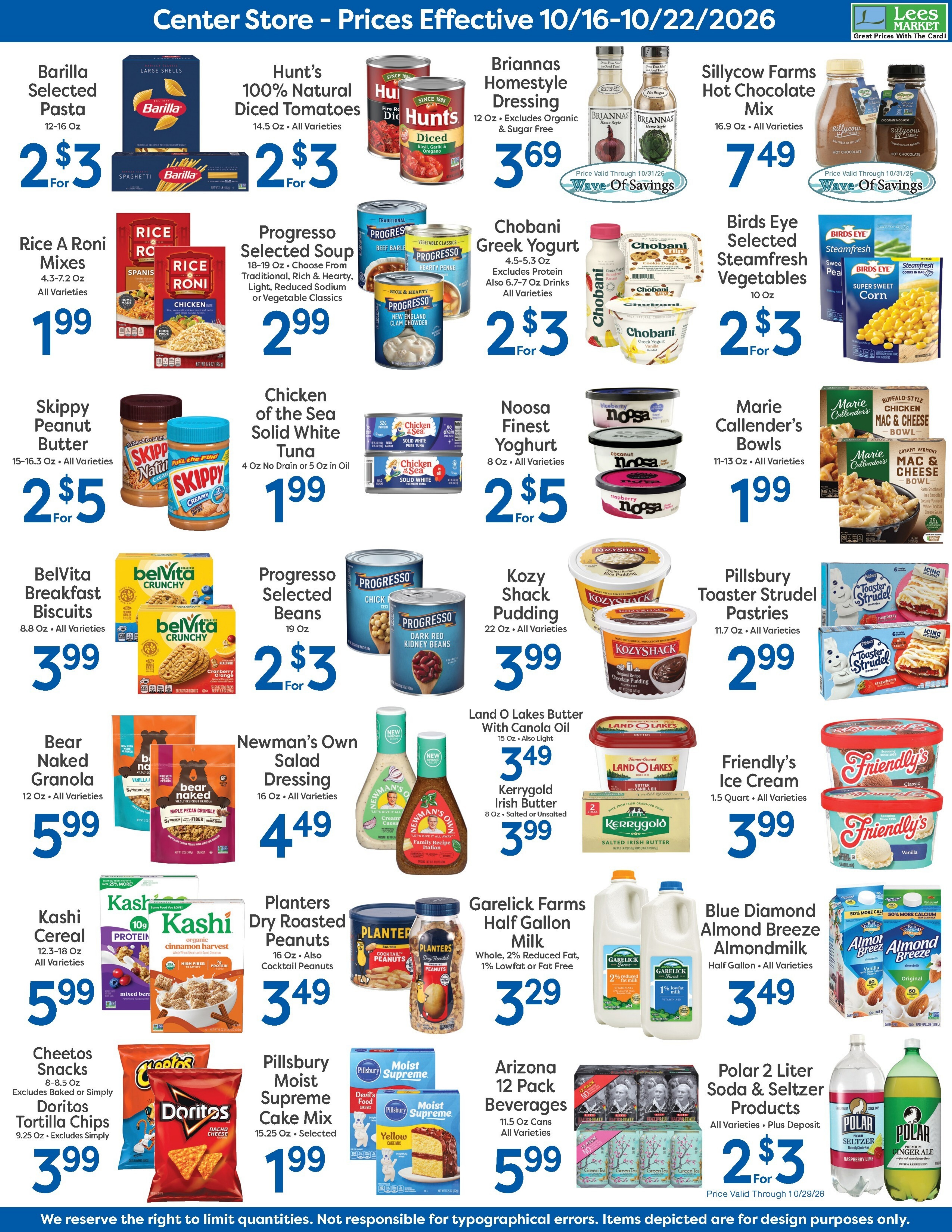 Lee's Market Weekly Ad October 16 - 22, 2026