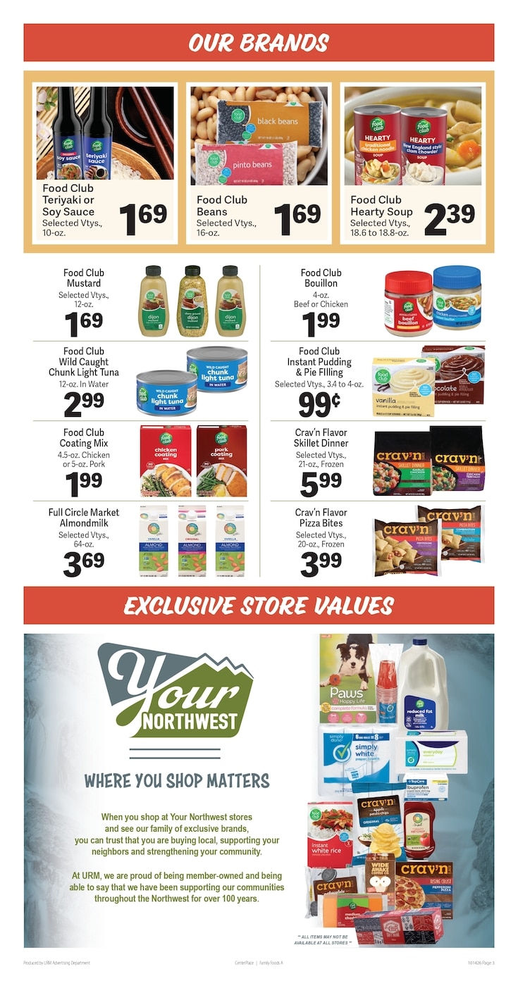 Buck's Grocery Weekly Ad October 14 - 20, 2026
