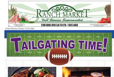 Clayton Ranch Market Weekly Ad October 14 - 20, 2026