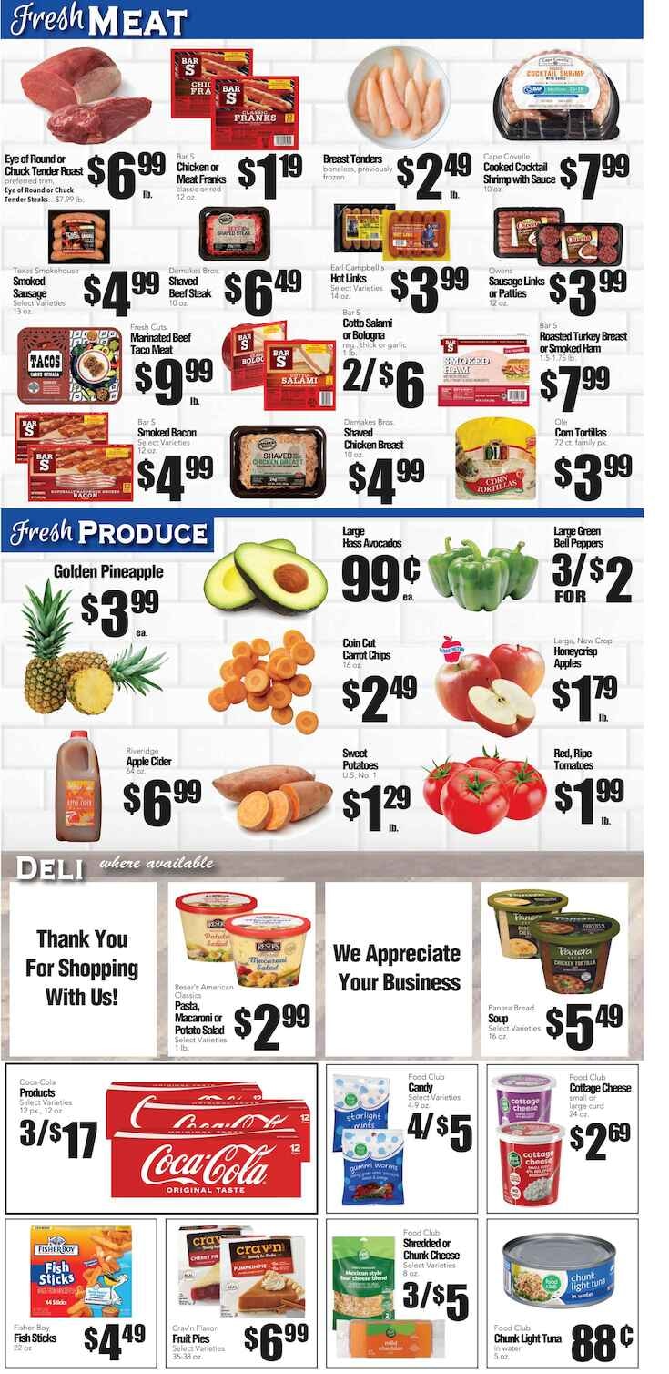 Clayton Ranch Market Weekly Ad October 14 - 20, 2026