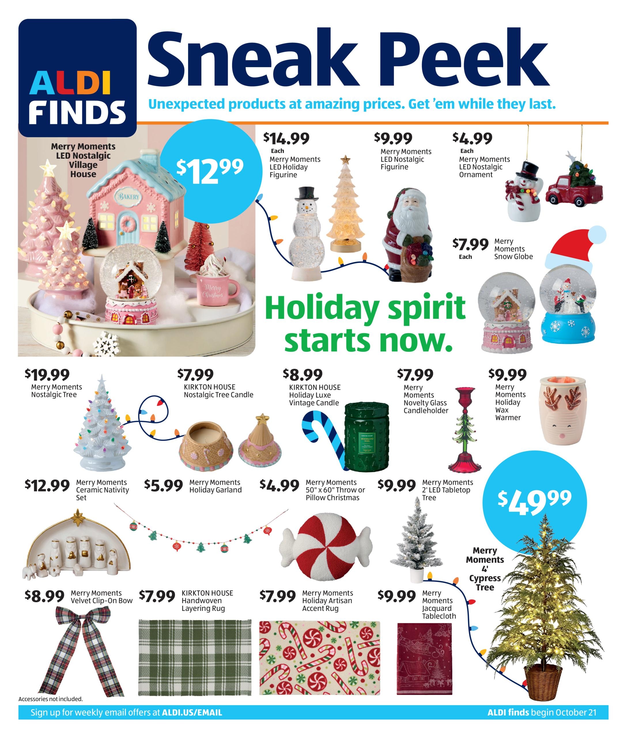 ALDI In Store Weekly Ad October 21 - 27, 2026