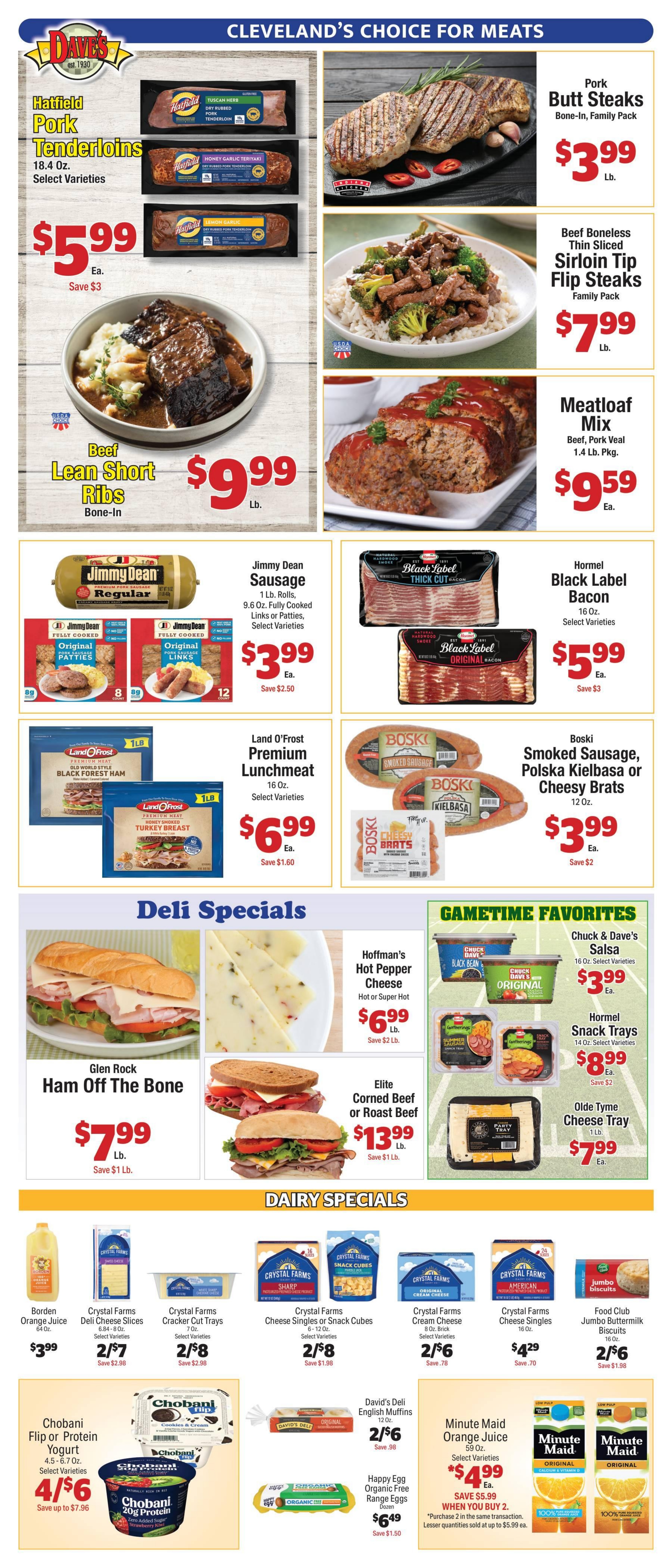Dave's Markets Weekly Ad October 14 - 20, 2026