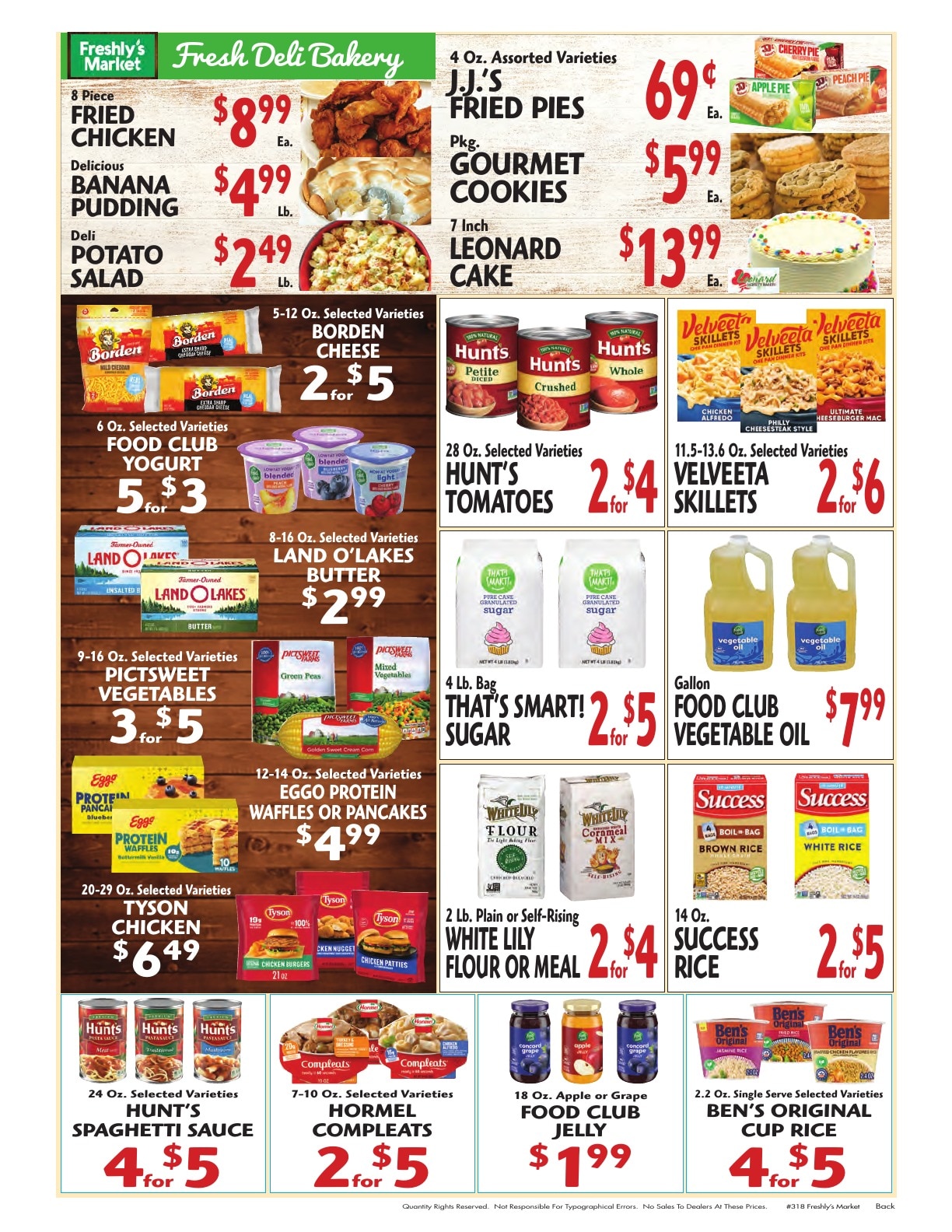 Freshly's Market Weekly Ad October 14 - 20, 2026