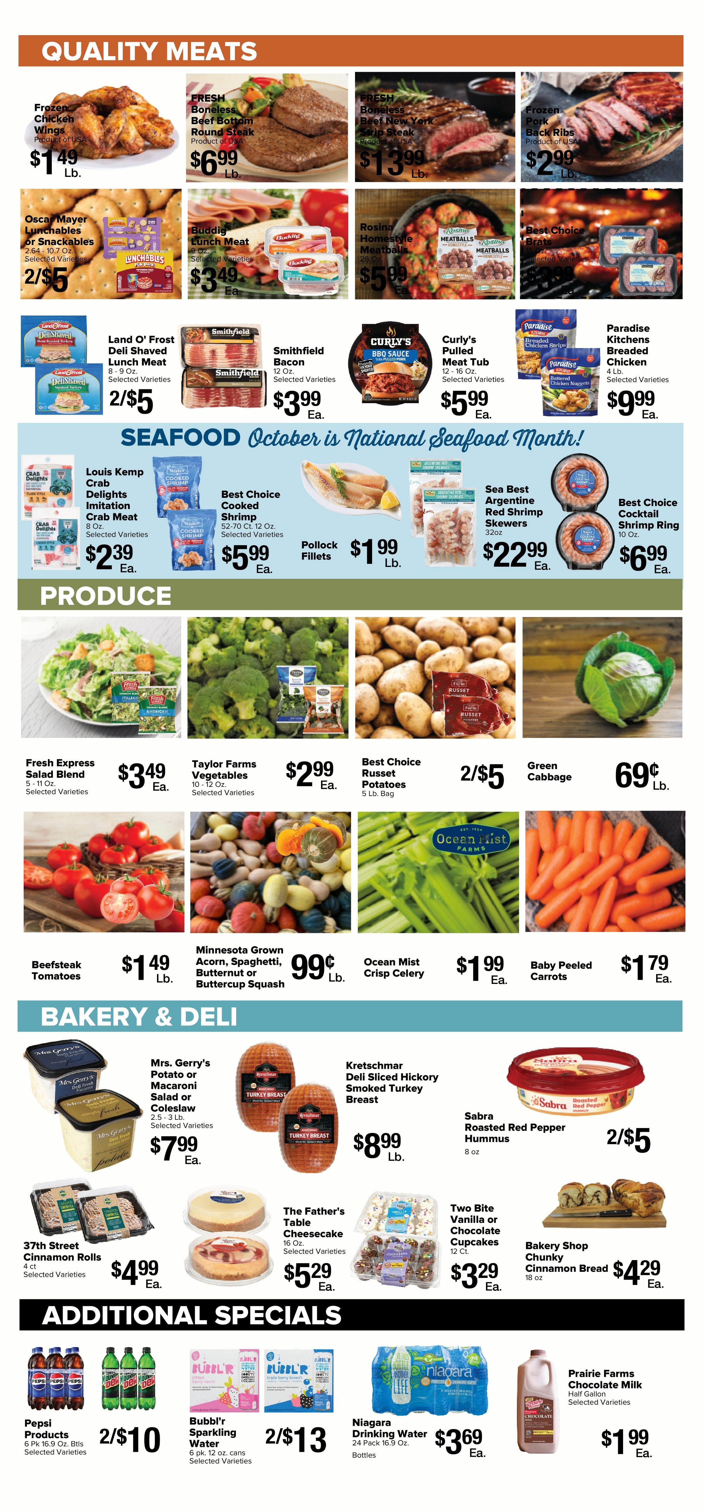 Kenyon Market Weekly Ad October 14 - 20, 2026