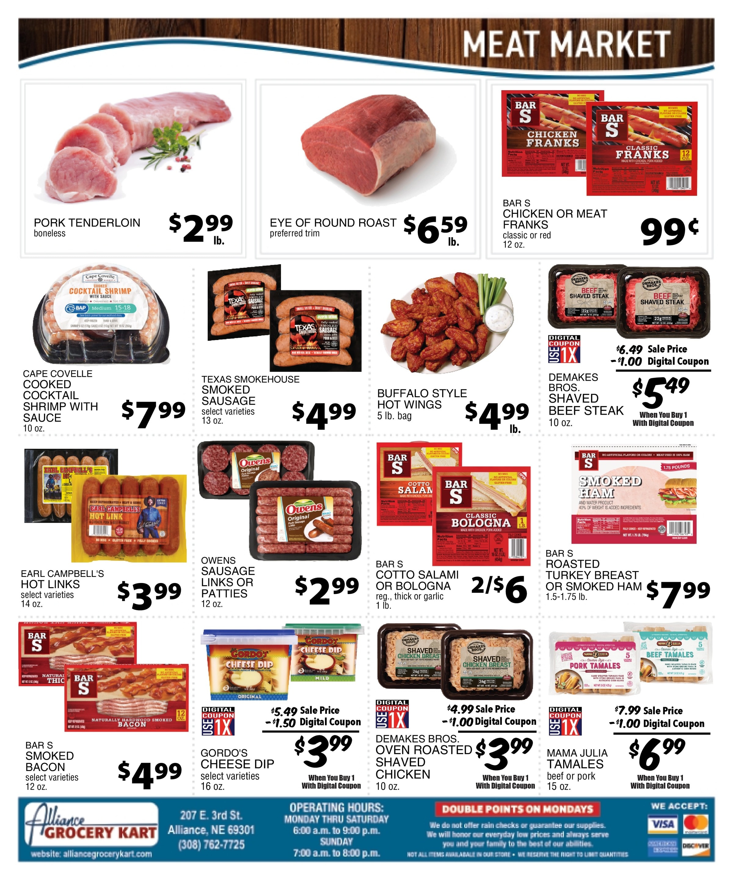 Alliance Grocery Kart Weekly Ad October 14 - 20, 2026