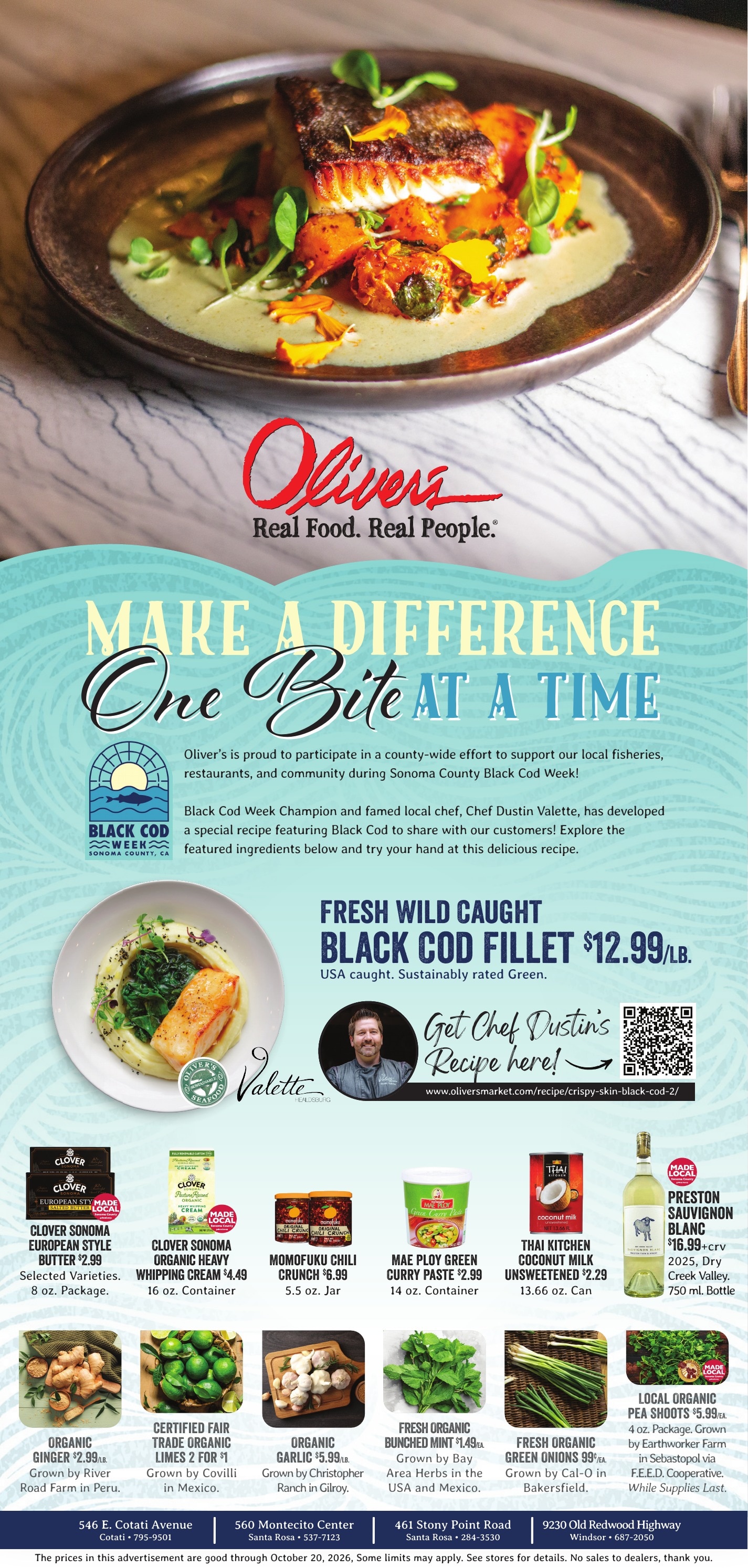 Oliver's Market Press Democrat Weekly Ad October 14 - 20, 2026