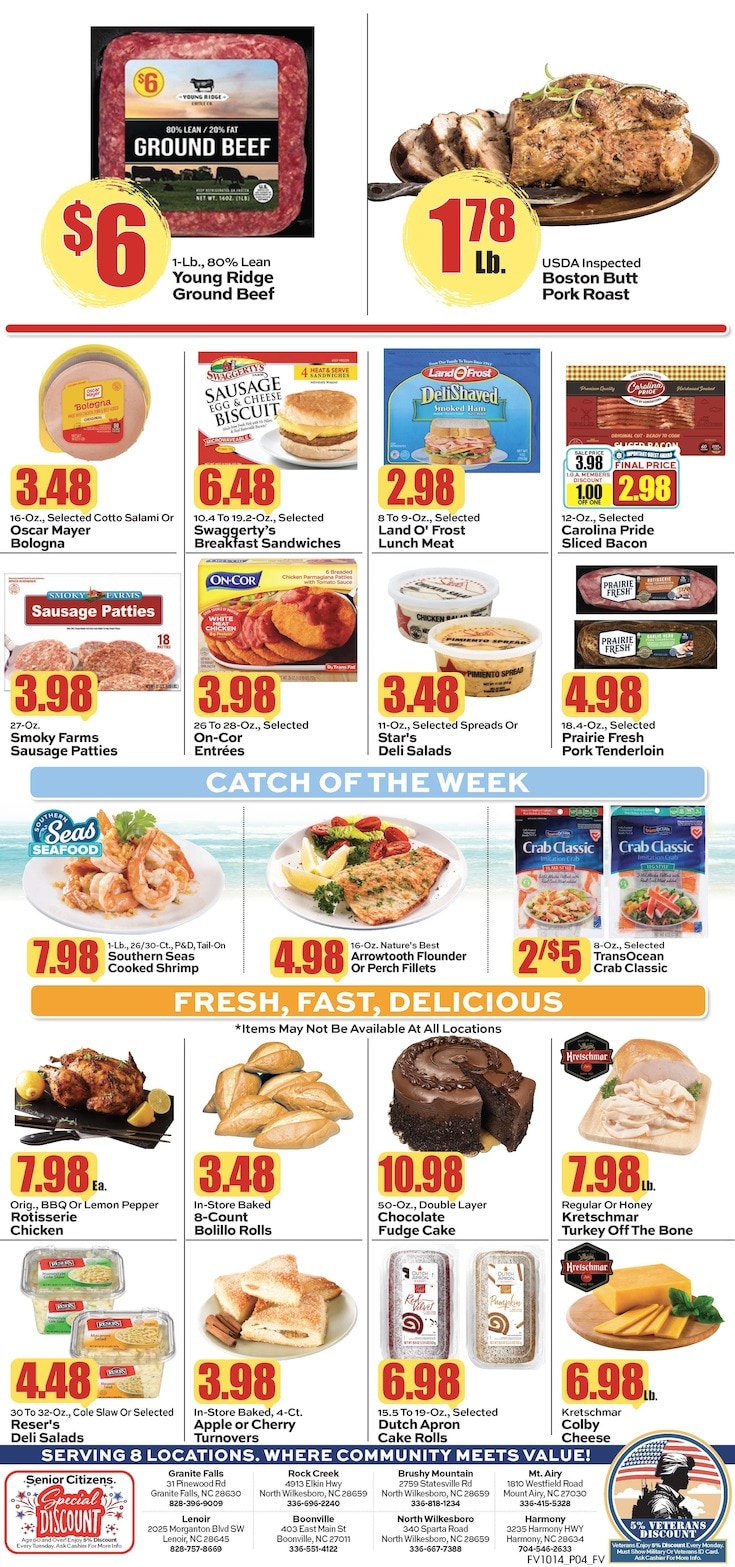 Fairvalue Marketplace Weekly Ad October 14 - 20, 2026