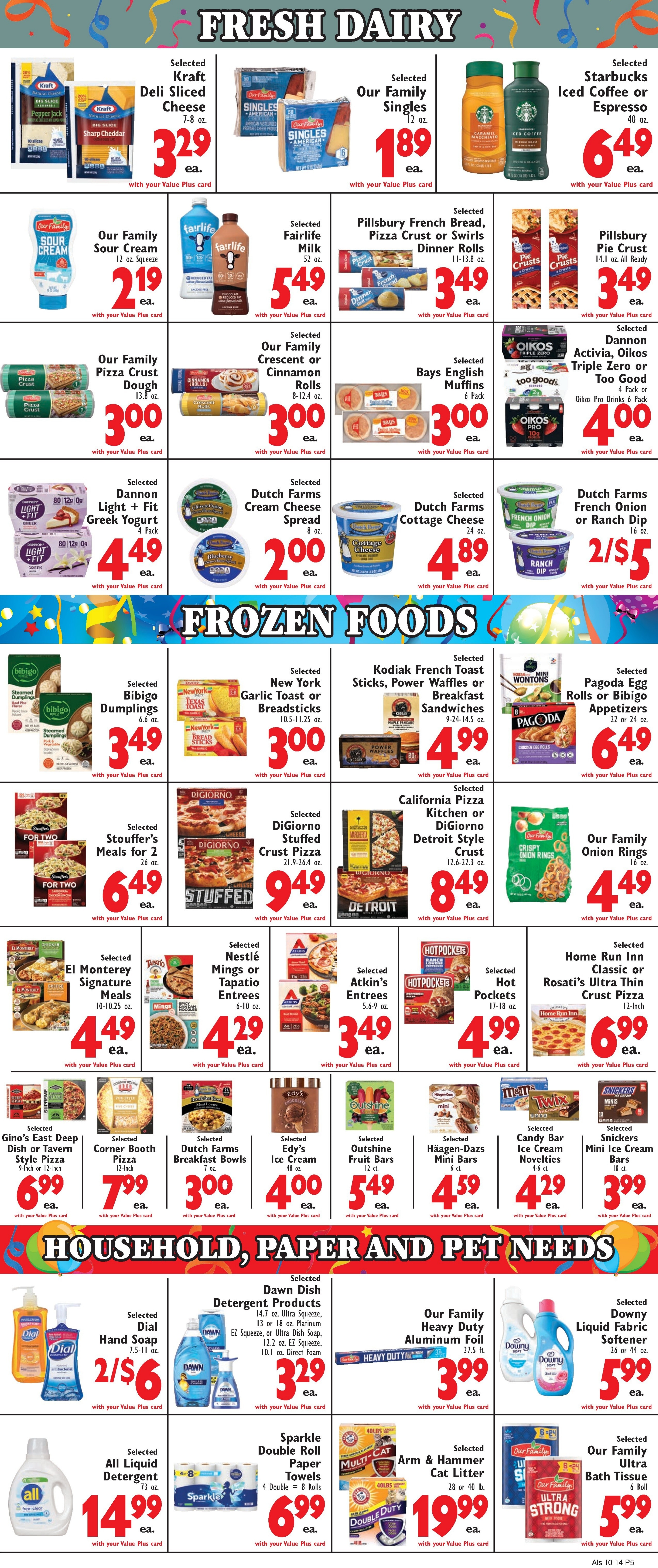 Al's Supermarket (Indiana) Weekly Ad October 14 - 20, 2026