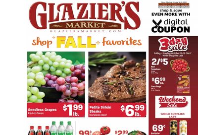 Glazier's Market Weekly Ad October 14 - 20, 2026