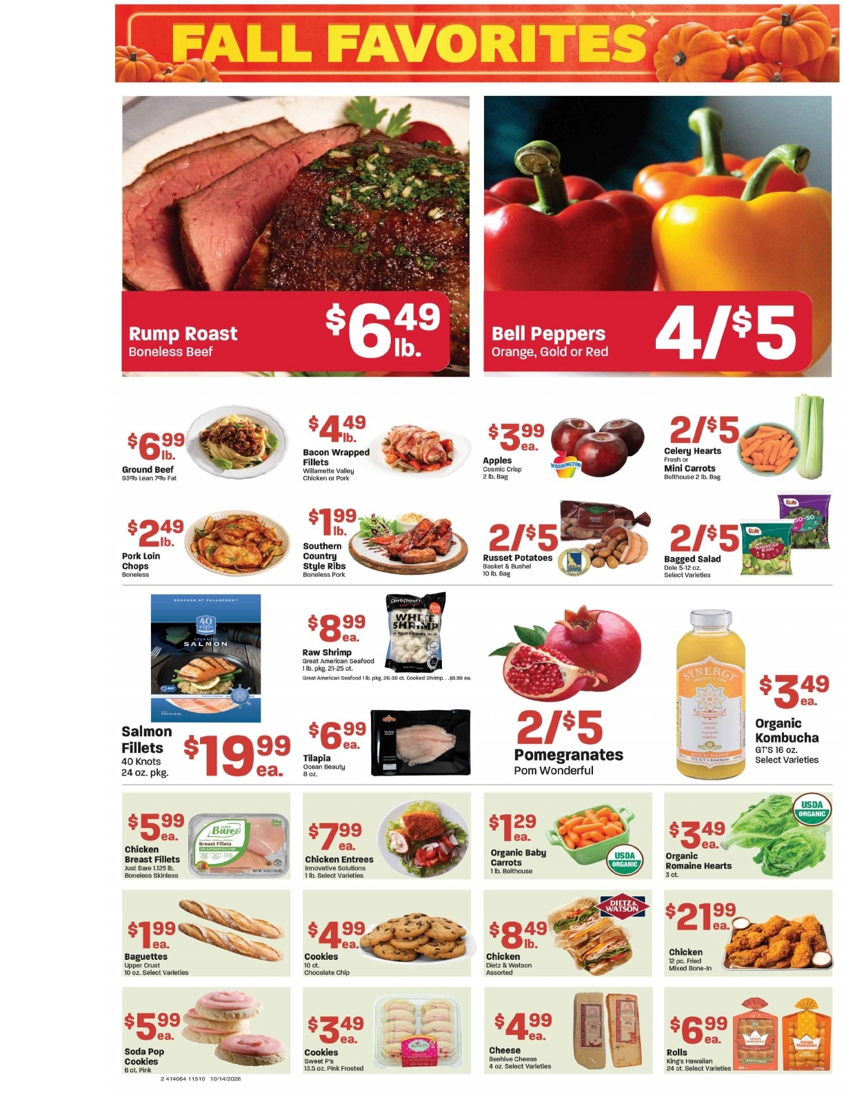 Glazier's Market Weekly Ad October 14 - 20, 2026