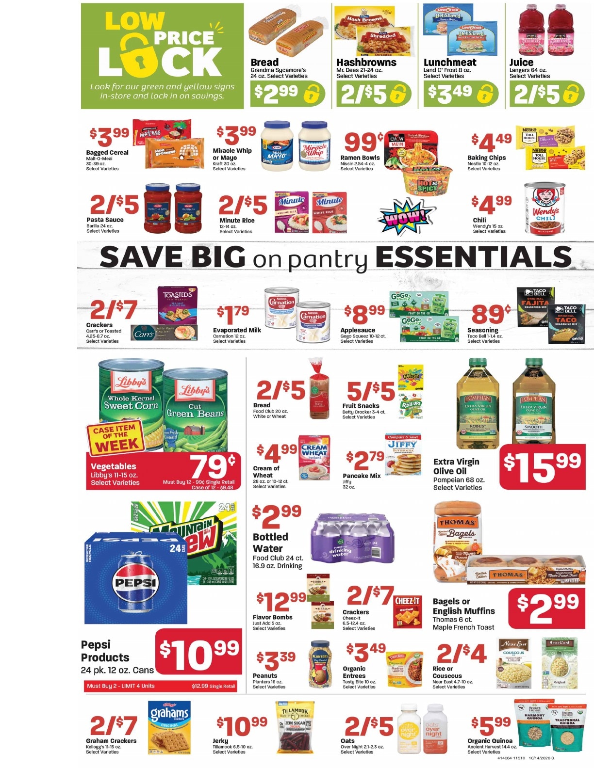 Glazier's Market Weekly Ad October 14 - 20, 2026